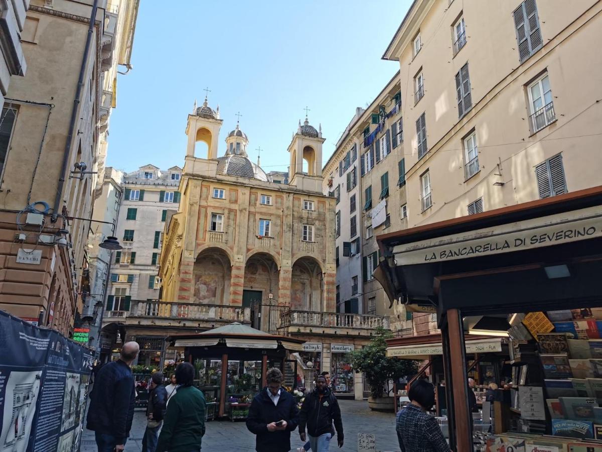 Rolli De Mar - Il Tuo Appartamento Rolli Nel Cuore Di Genova, Acquario E Porto Antico Экстерьер фото